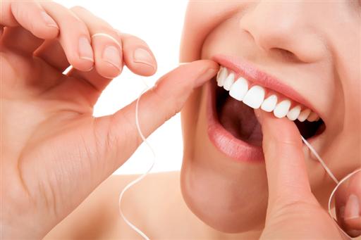 Oral hygiene flossing